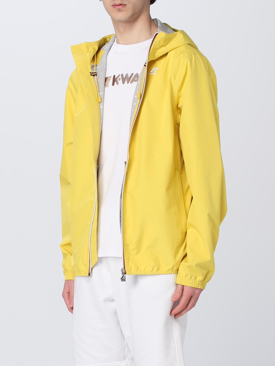 K-WAY JACKET: Jacket men K-way, Yellow - Img 3