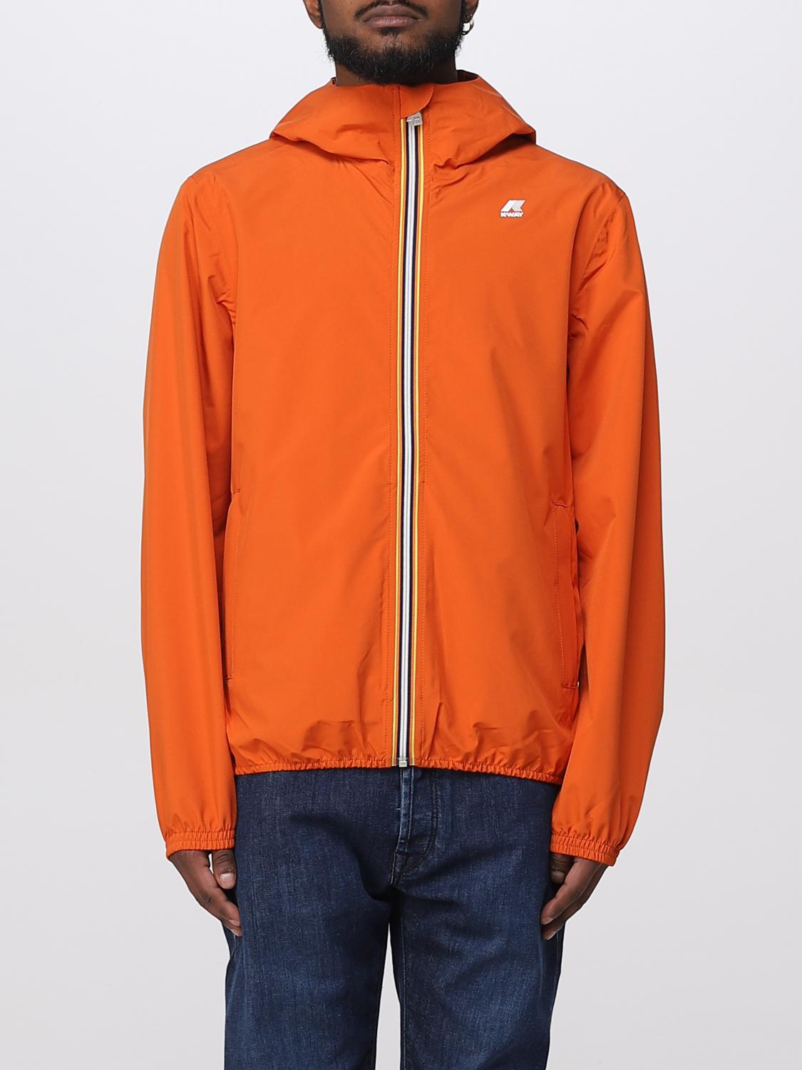 K-WAY JACKET: Jacket men K-way, Orange - Img 1