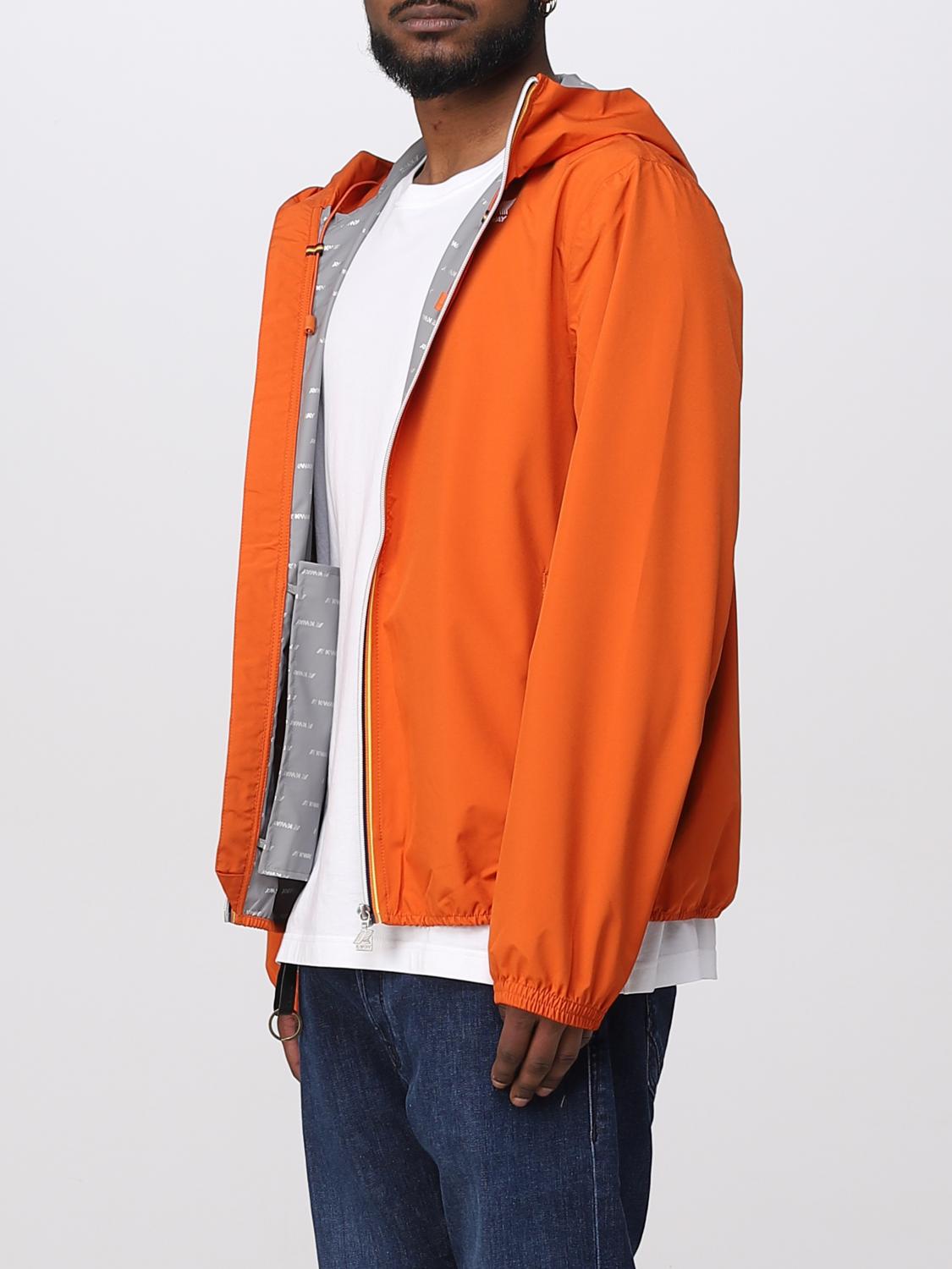 K-WAY JACKET: Jacket men K-way, Orange - Img 3