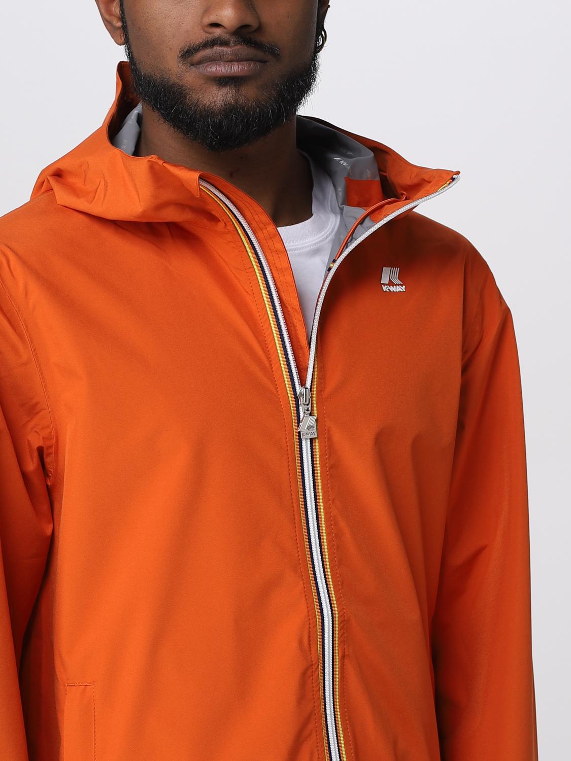K-WAY JACKET: Jacket men K-way, Orange - Img 4