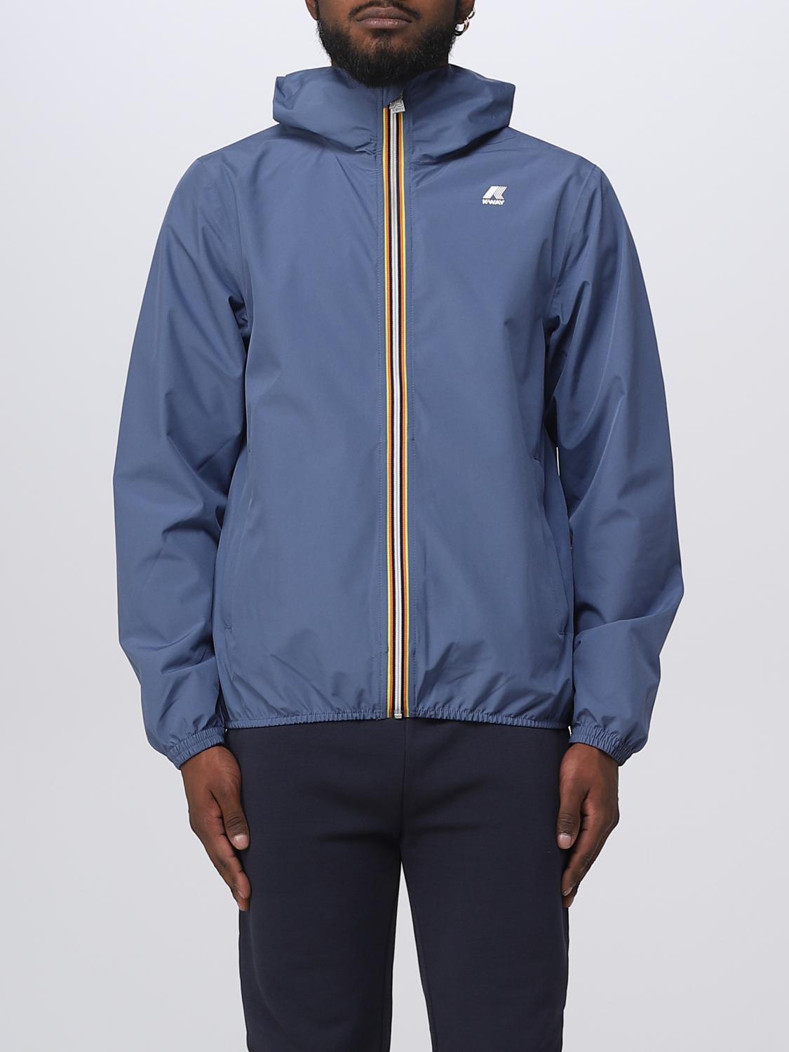 K-WAY JACKET: Jacket men K-way, Blue - Img 1