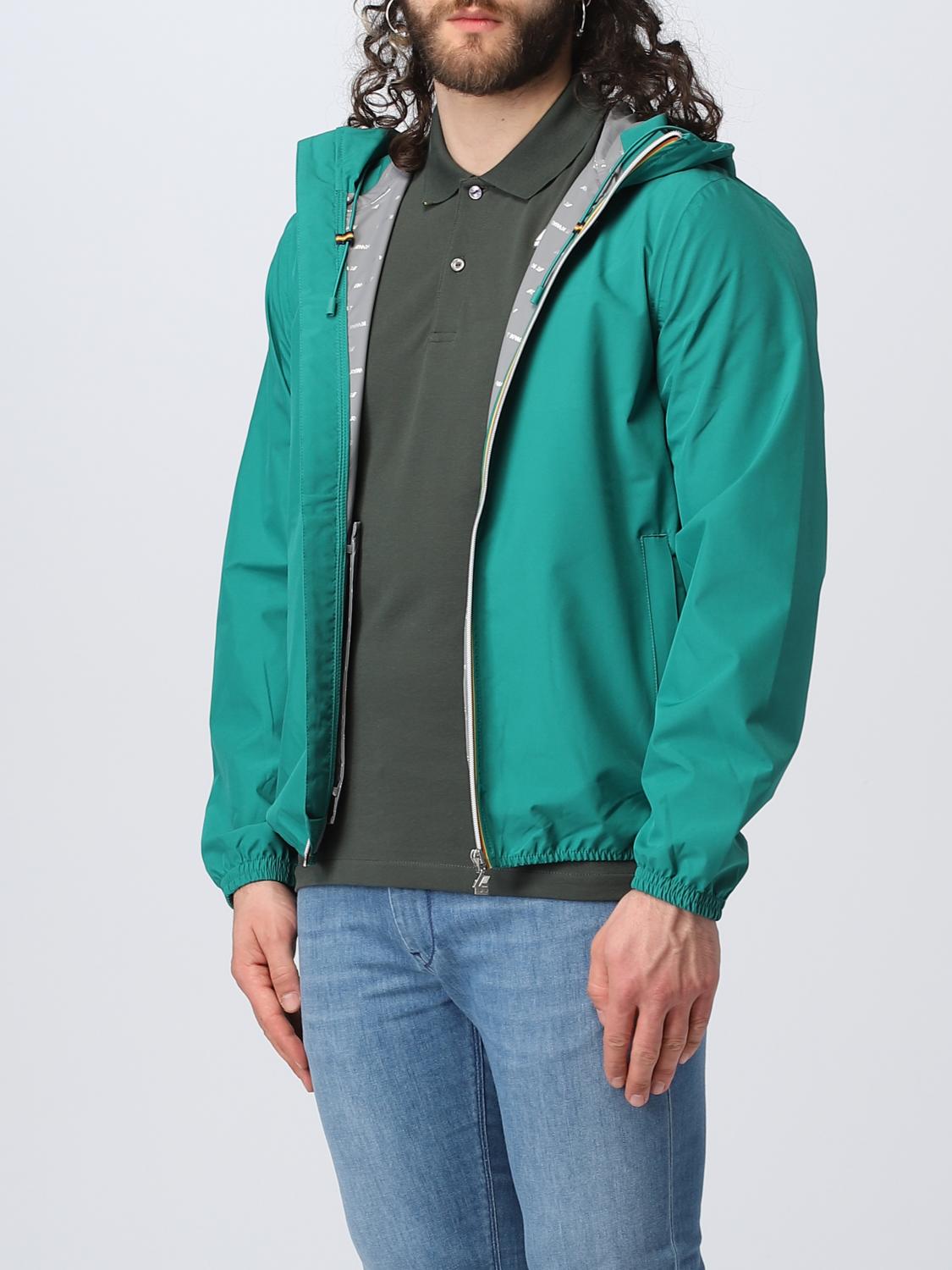 K-WAY JACKET: Jacket men K-way, Green - Img 3