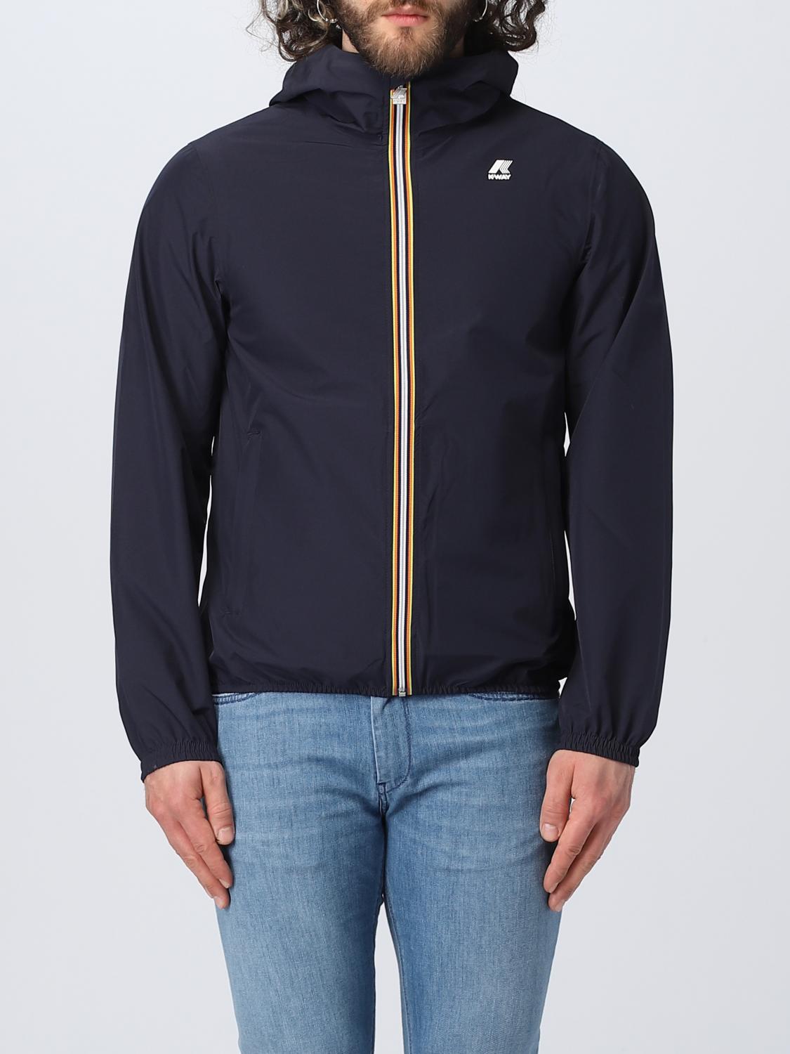 K-WAY JACKET: Jacket men K-way, Navy - Img 1