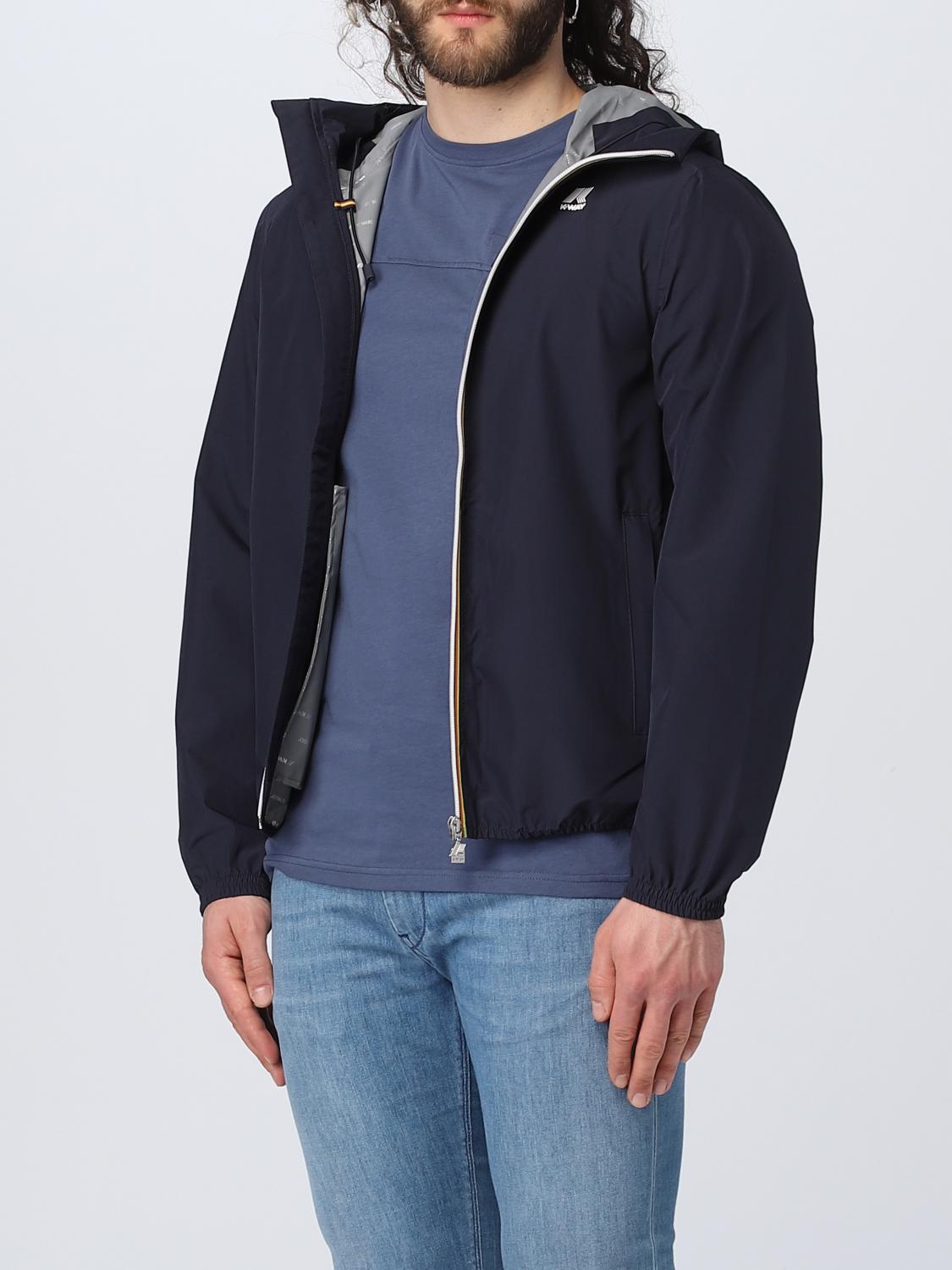 K-WAY JACKET: Jacket men K-way, Navy - Img 3