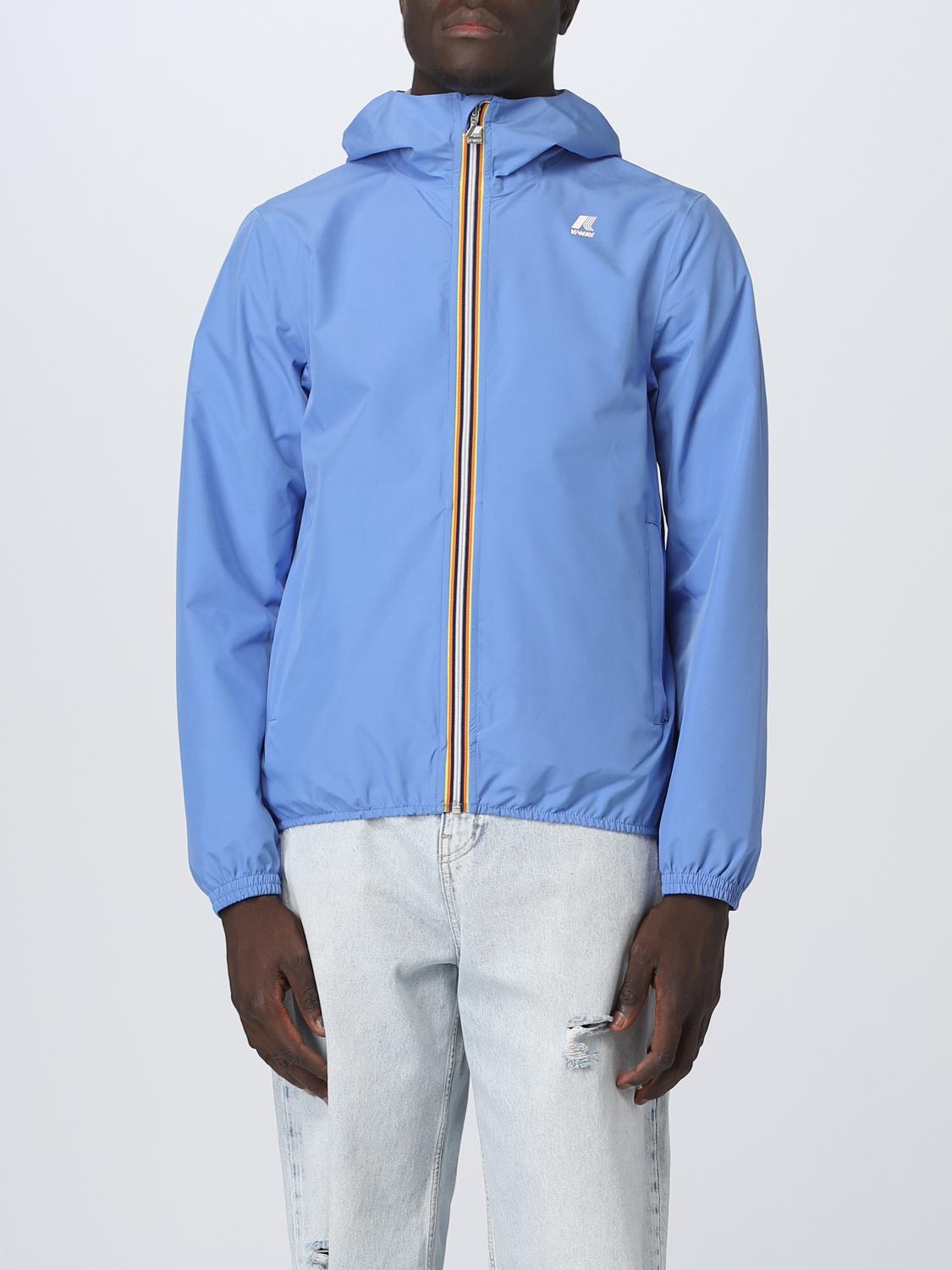 K-WAY JACKET: Jacket men K-way, Blue 1 - Img 1