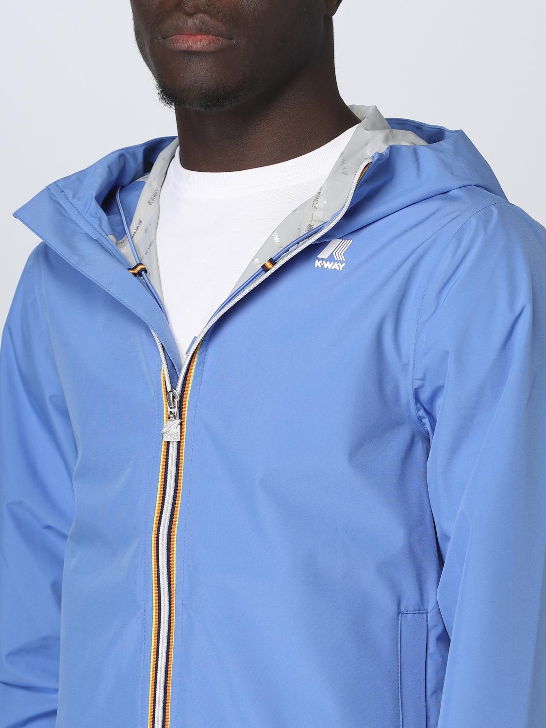 K-WAY JACKET: Jacket men K-way, Blue 1 - Img 4