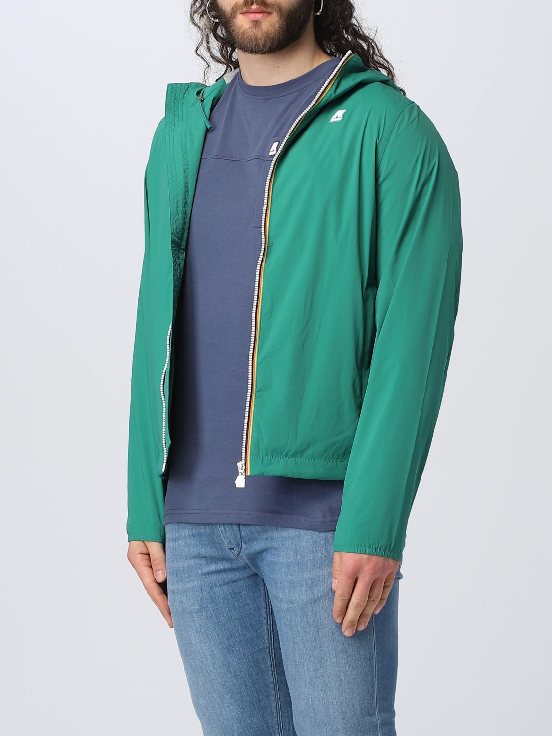 K-WAY JACKET: Jacket men K-way, Green - Img 3