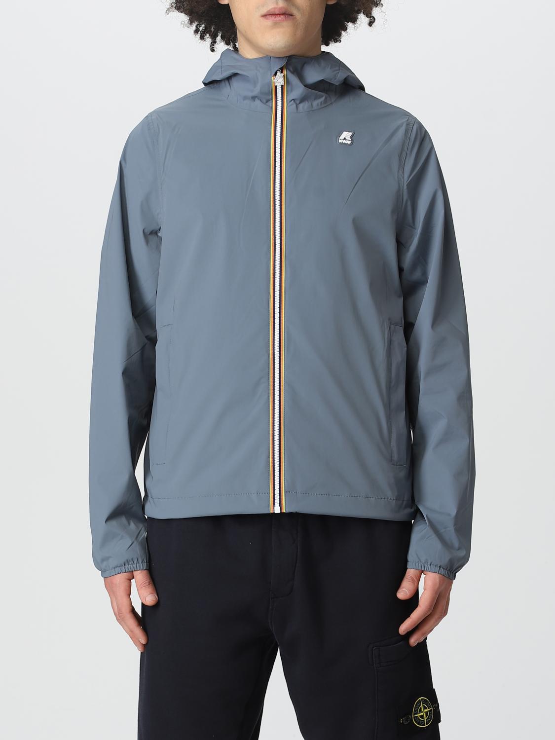K-WAY JACKET: Jacket men K-way, Grey - Img 1
