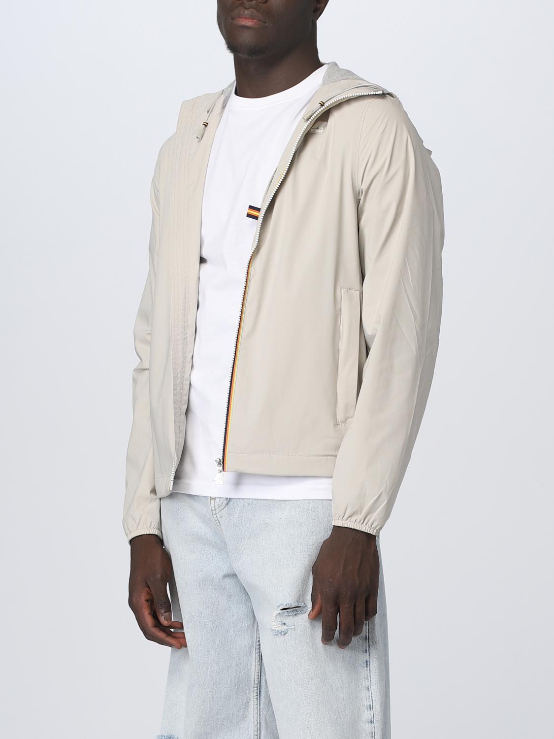 K-WAY JACKET: Jacket men K-way, Beige - Img 3