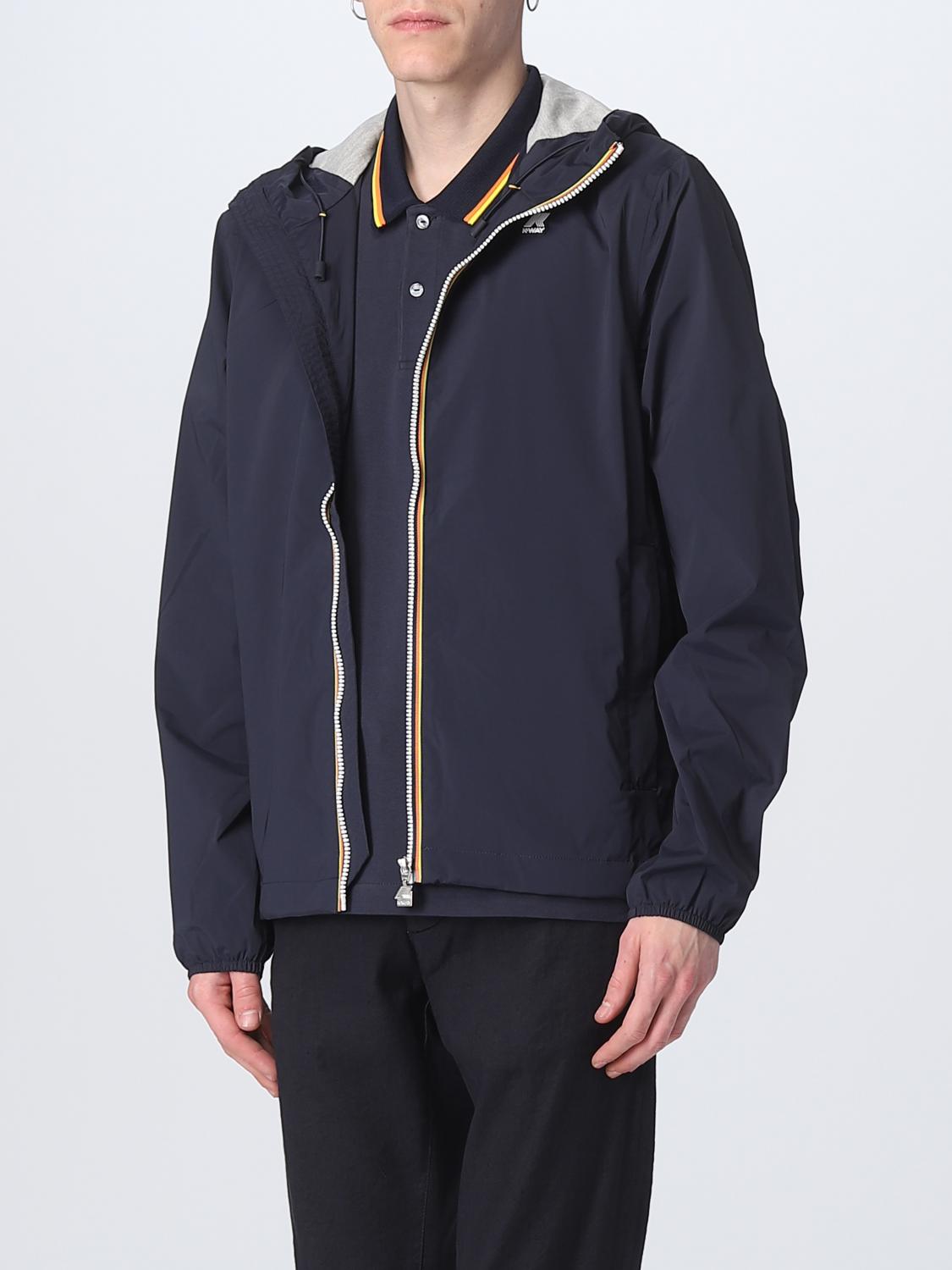 K-WAY JACKET: Jacket men K-way, Navy - Img 3