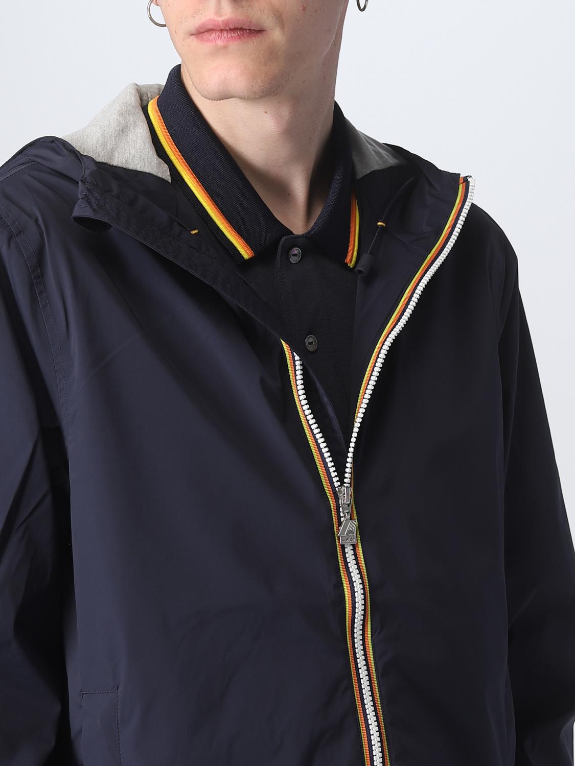K-WAY JACKET: Jacket men K-way, Navy - Img 4