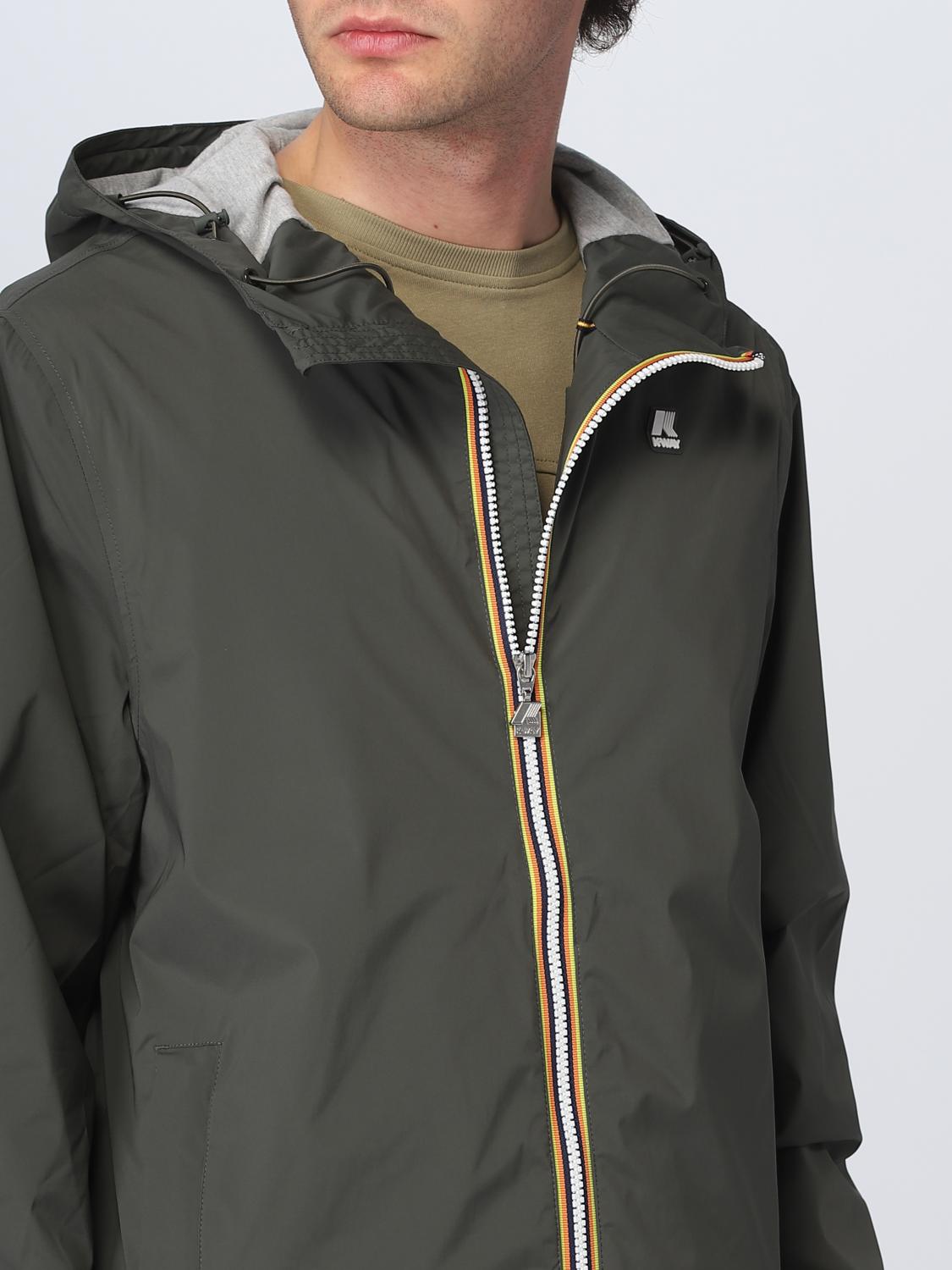 K-WAY JACKET: Jacket men K-way, Military - Img 4