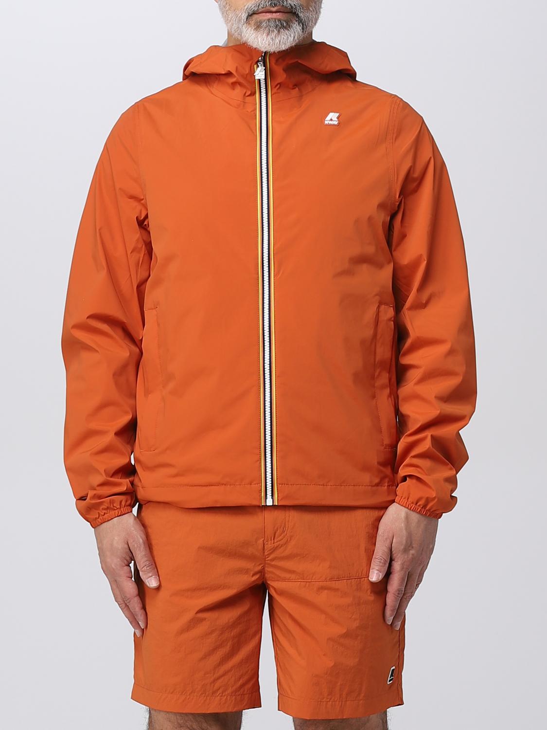 K-WAY JACKET: Jacket men K-way, Brick Red - Img 1