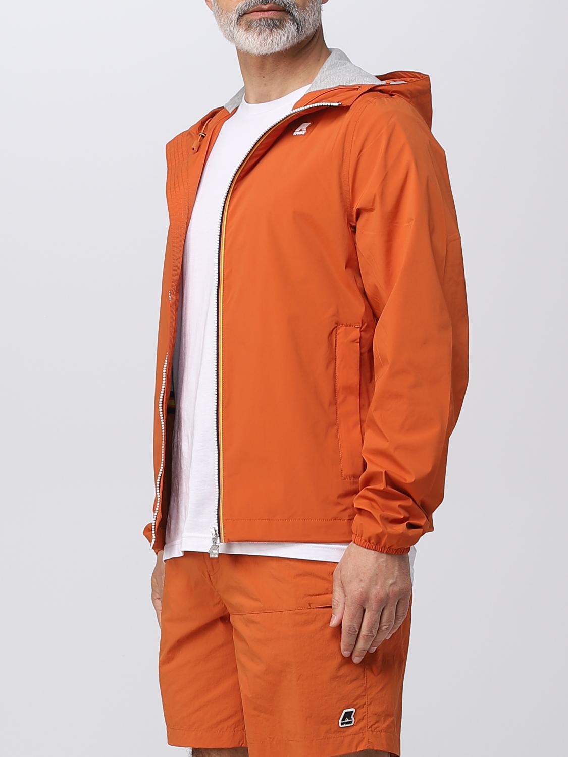 K-WAY JACKET: Jacket men K-way, Brick Red - Img 3