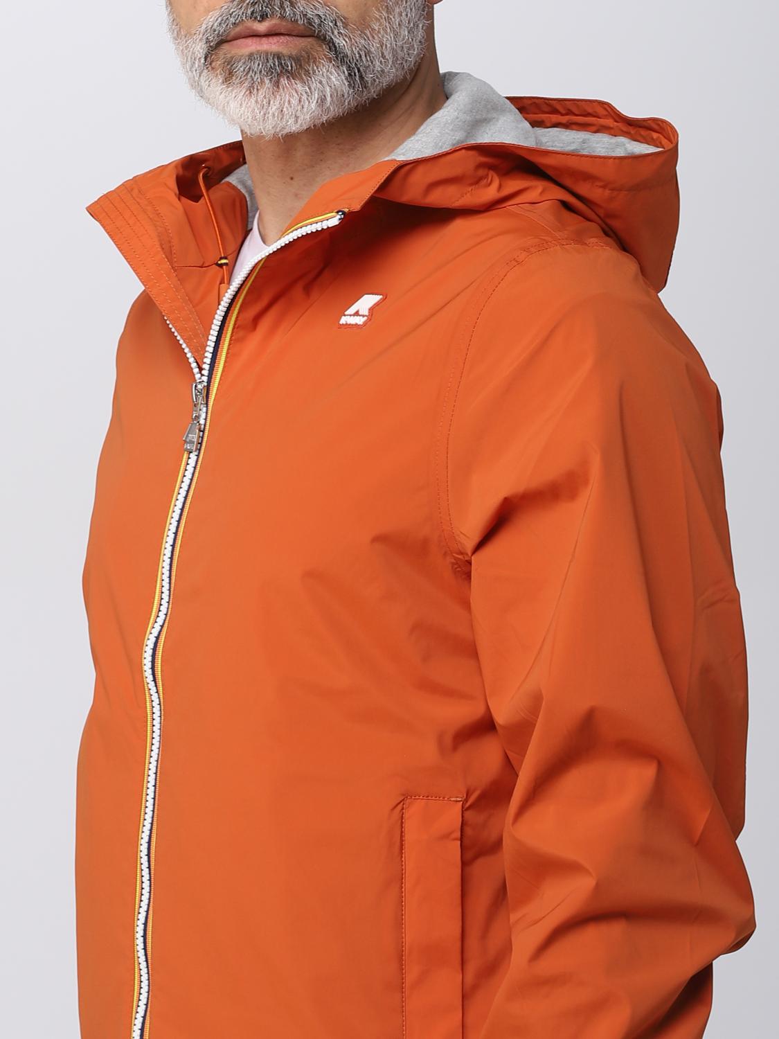 K-WAY JACKET: Jacket men K-way, Brick Red - Img 4