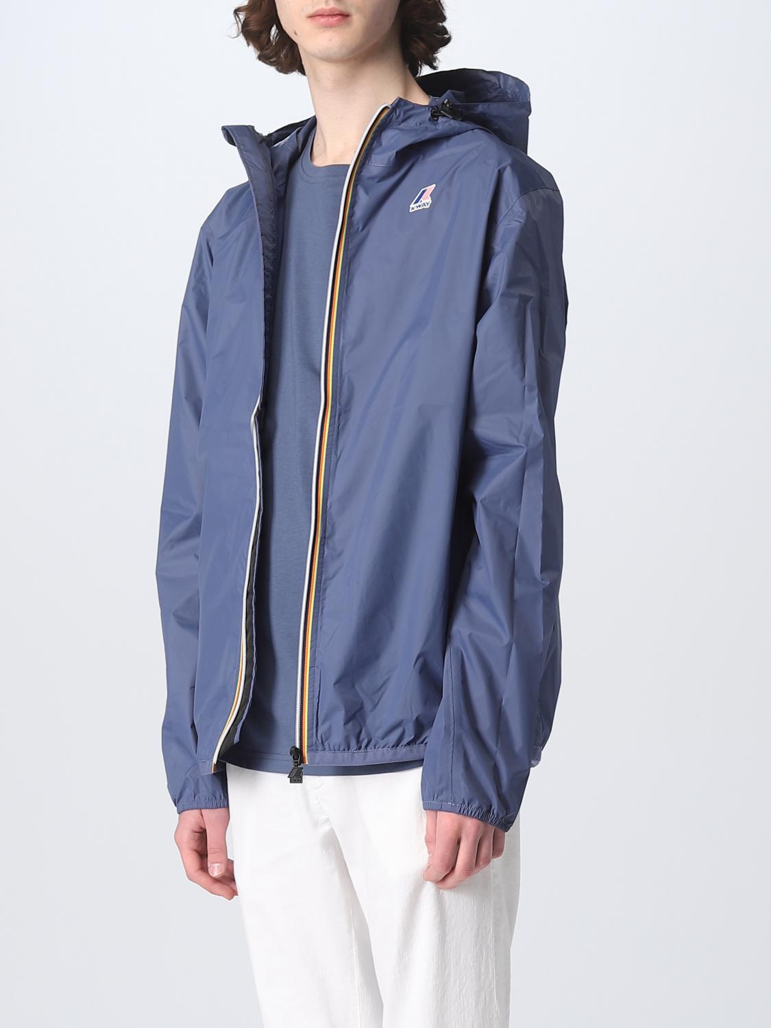 K-WAY JACKET: Jacket men K-way, Indigo - Img 3