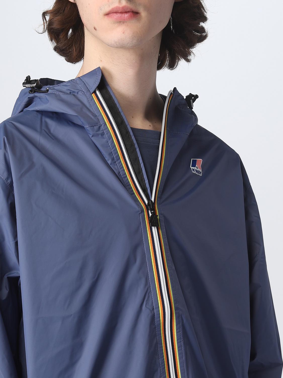 K-WAY JACKET: Jacket men K-way, Indigo - Img 4