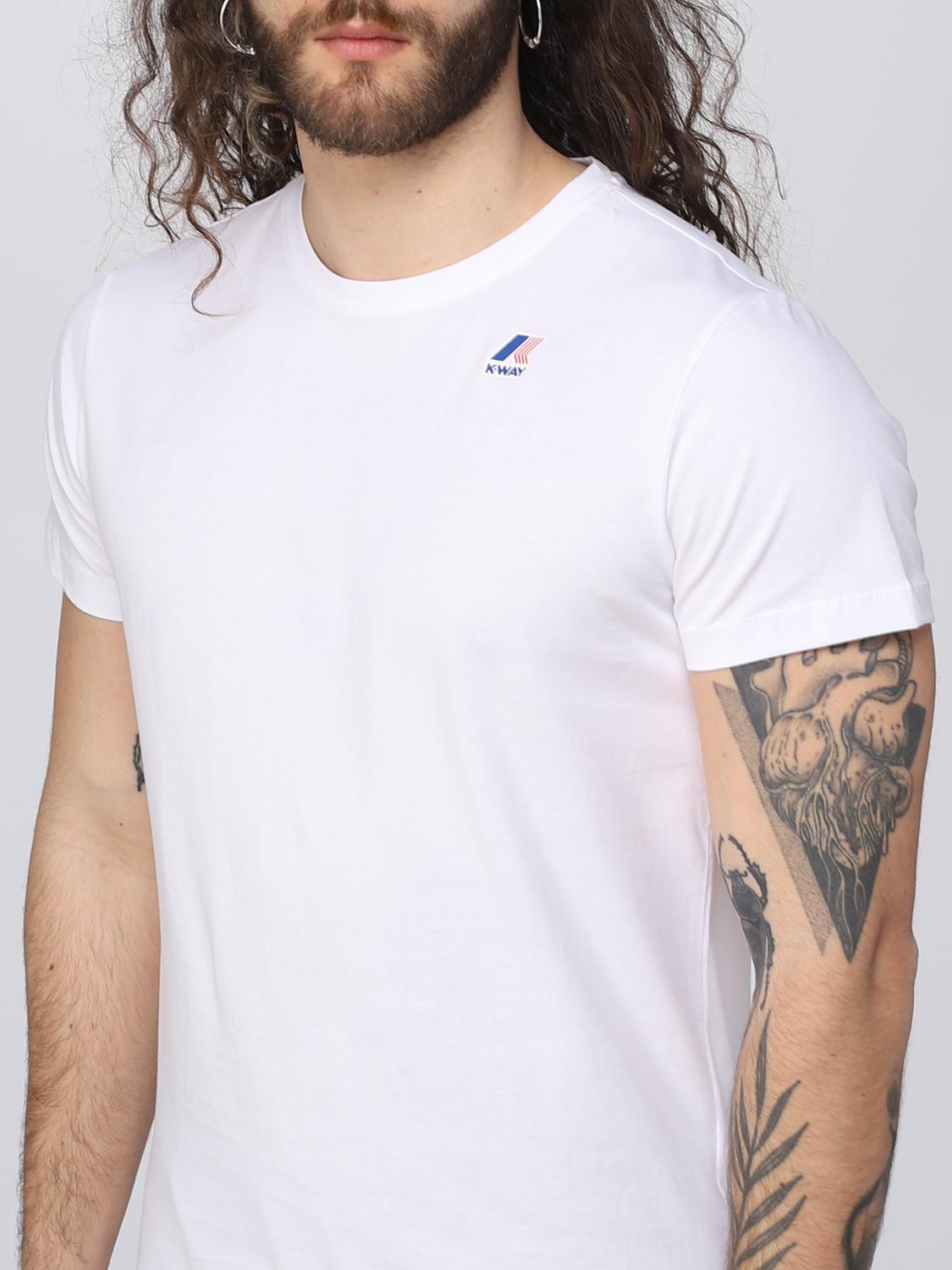 K-WAY CAMISETA: Camiseta hombre K-way, Blanco - Img 3