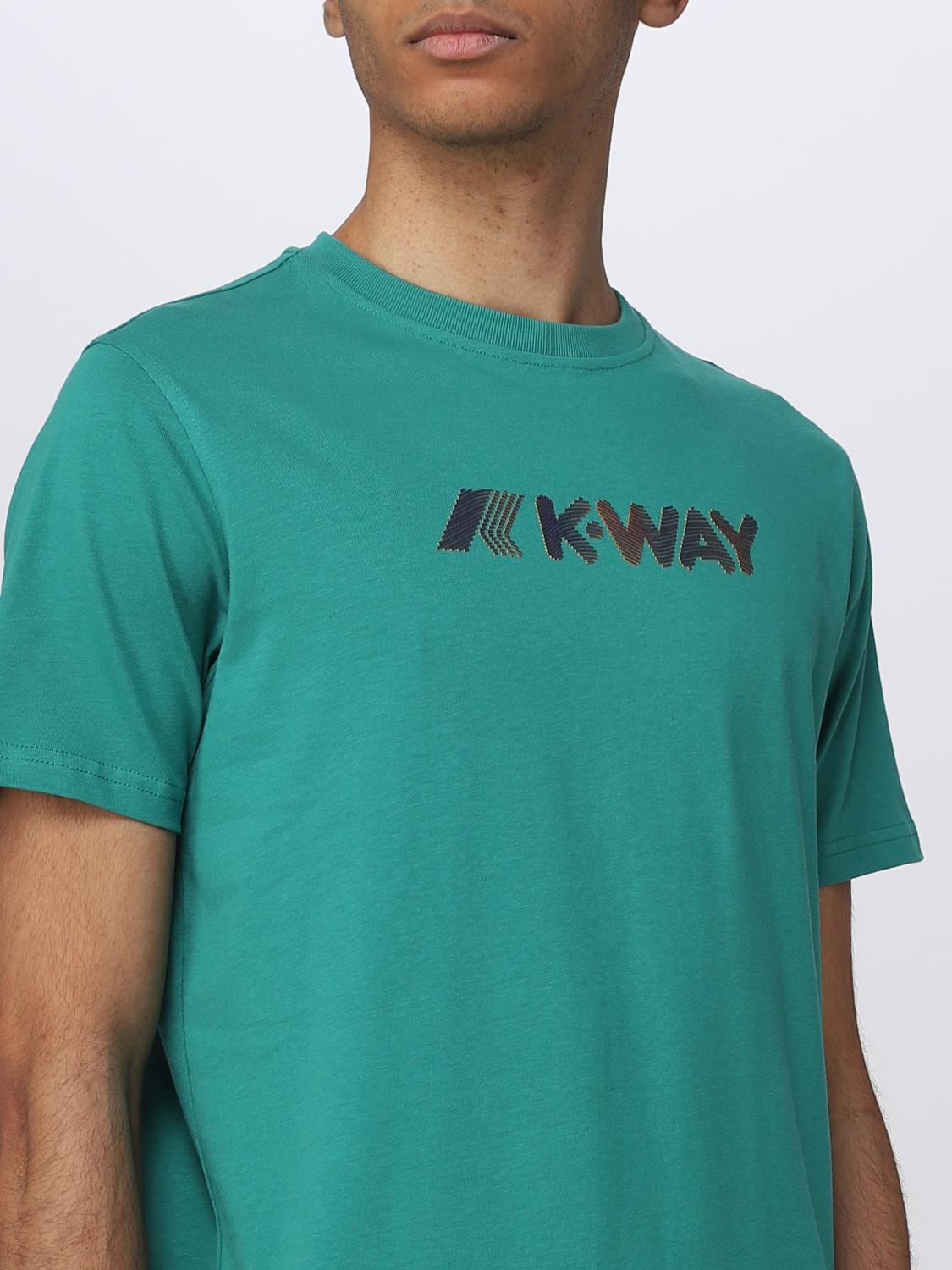 K-WAY T-SHIRT: T-shirt herren K-way, Grün - Img 3