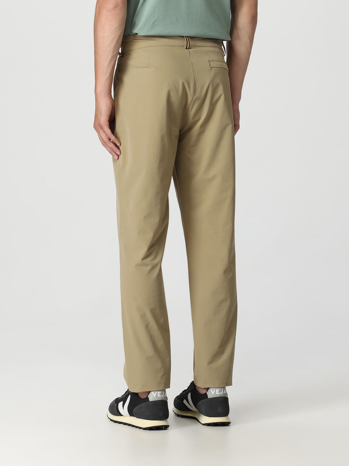 K-WAY PANTS: Pant men K-way, Kaki - Img 3