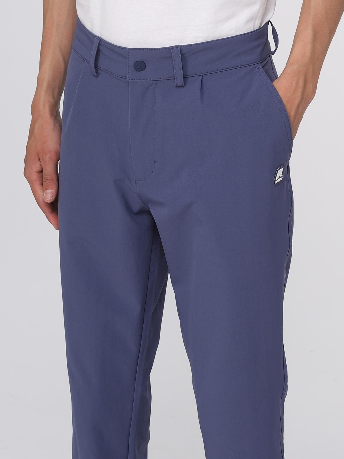 K-WAY PANTS: Pant men K-way, Indigo - Img 3