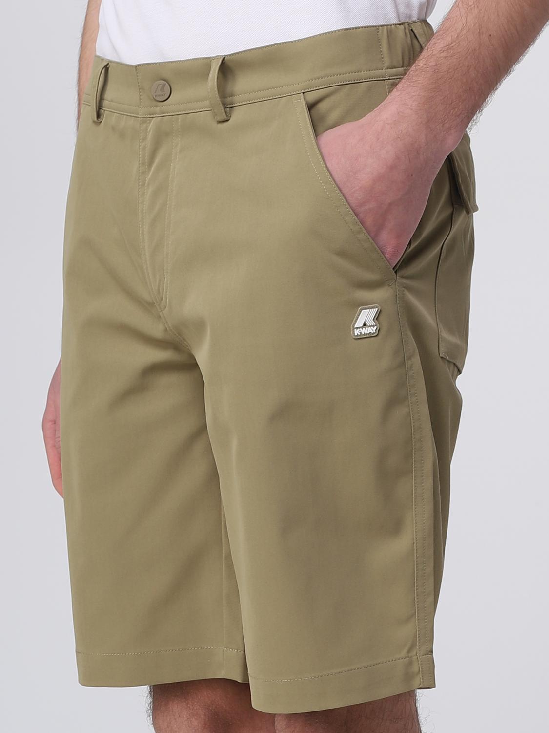 K-WAY PANTALONCINI: Pantaloncino Pave K-way in nylon, Beige - Img 3