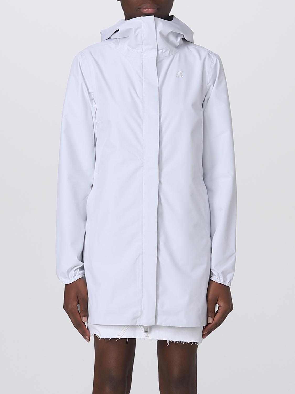 K-WAY CHAQUETA: Chaqueta mujer K-way, Blanco - Img 1