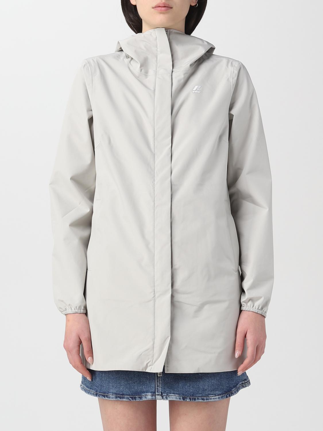 K-WAY CHAQUETA: Chaqueta mujer K-way, Beige - Img 1