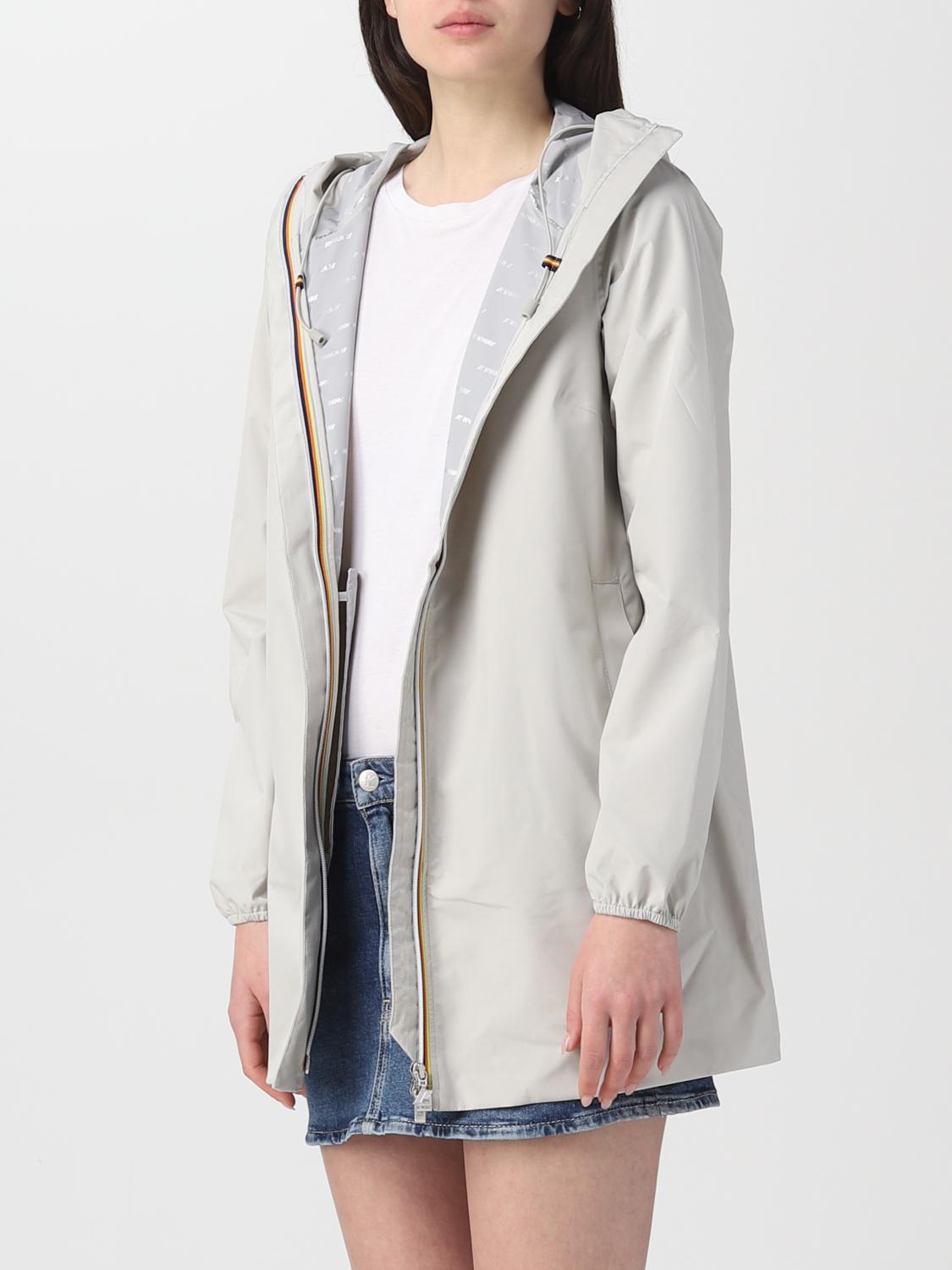 K-WAY CHAQUETA: Chaqueta mujer K-way, Beige - Img 3