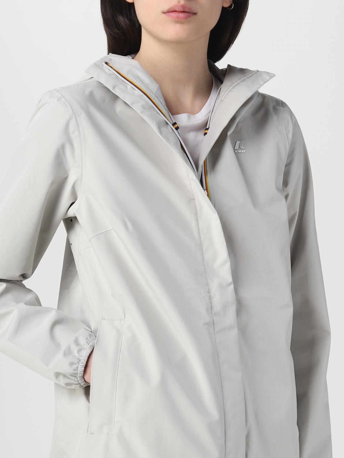 K-WAY CHAQUETA: Chaqueta mujer K-way, Beige - Img 4