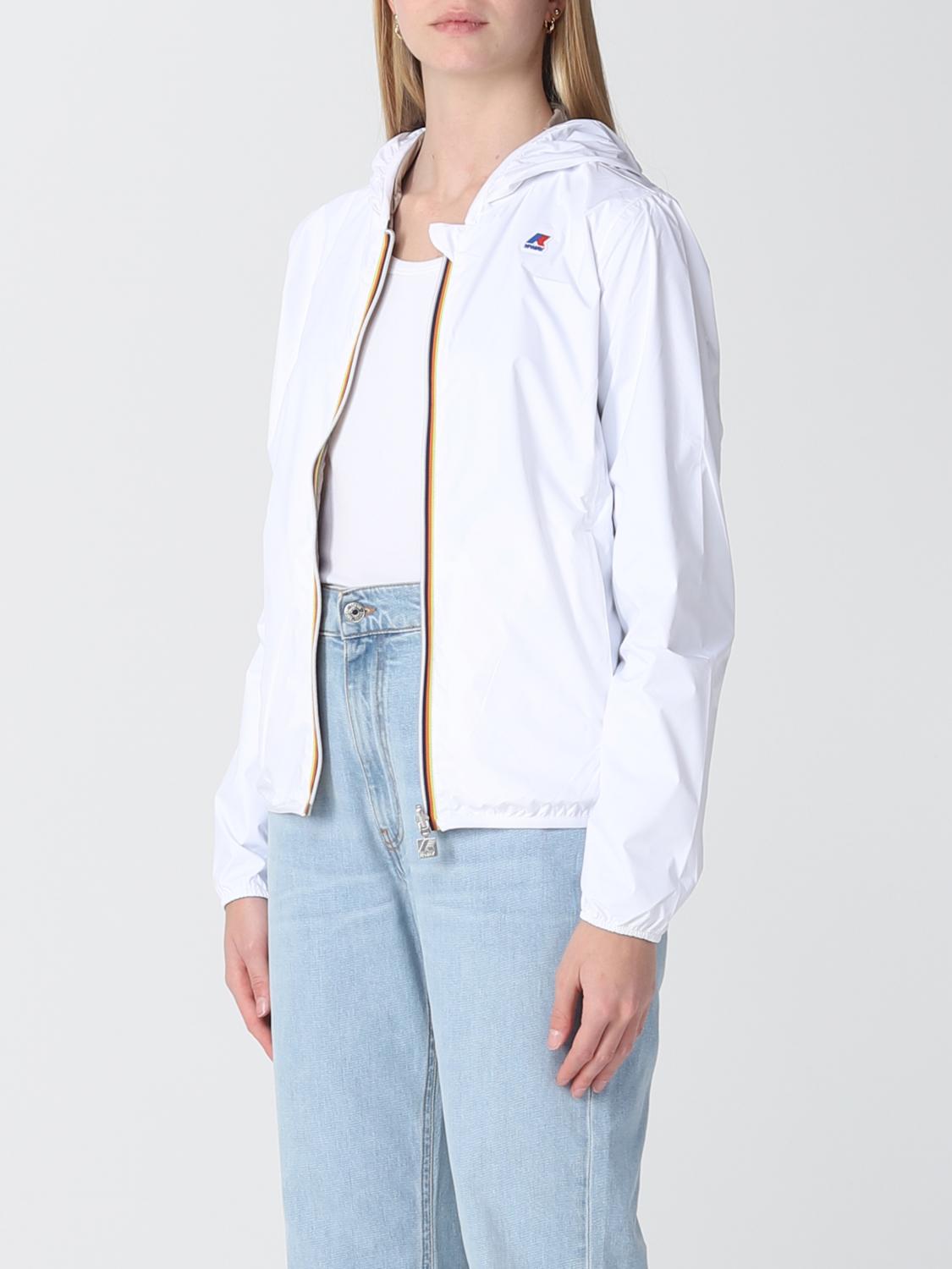 K-WAY JACKET: Jacket woman K-way, White - Img 3