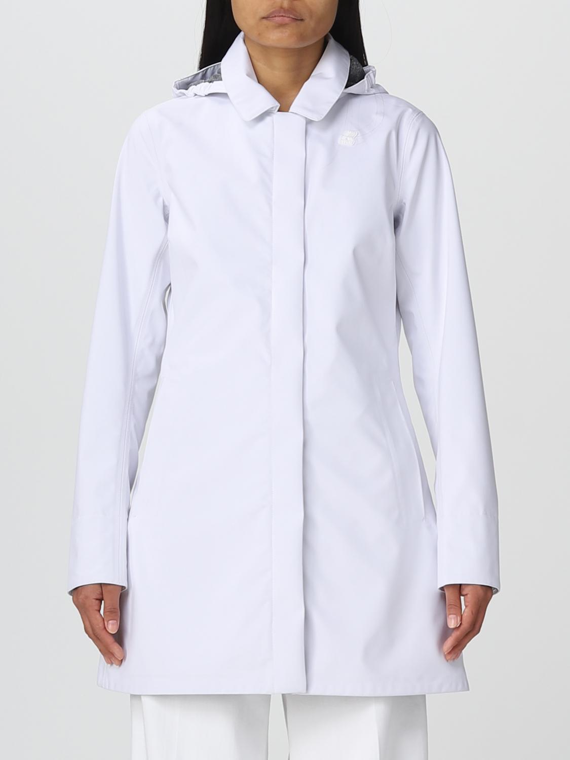 K-WAY GIACCA: Giacca Mathy K-way in nylon, Bianco - Img 1
