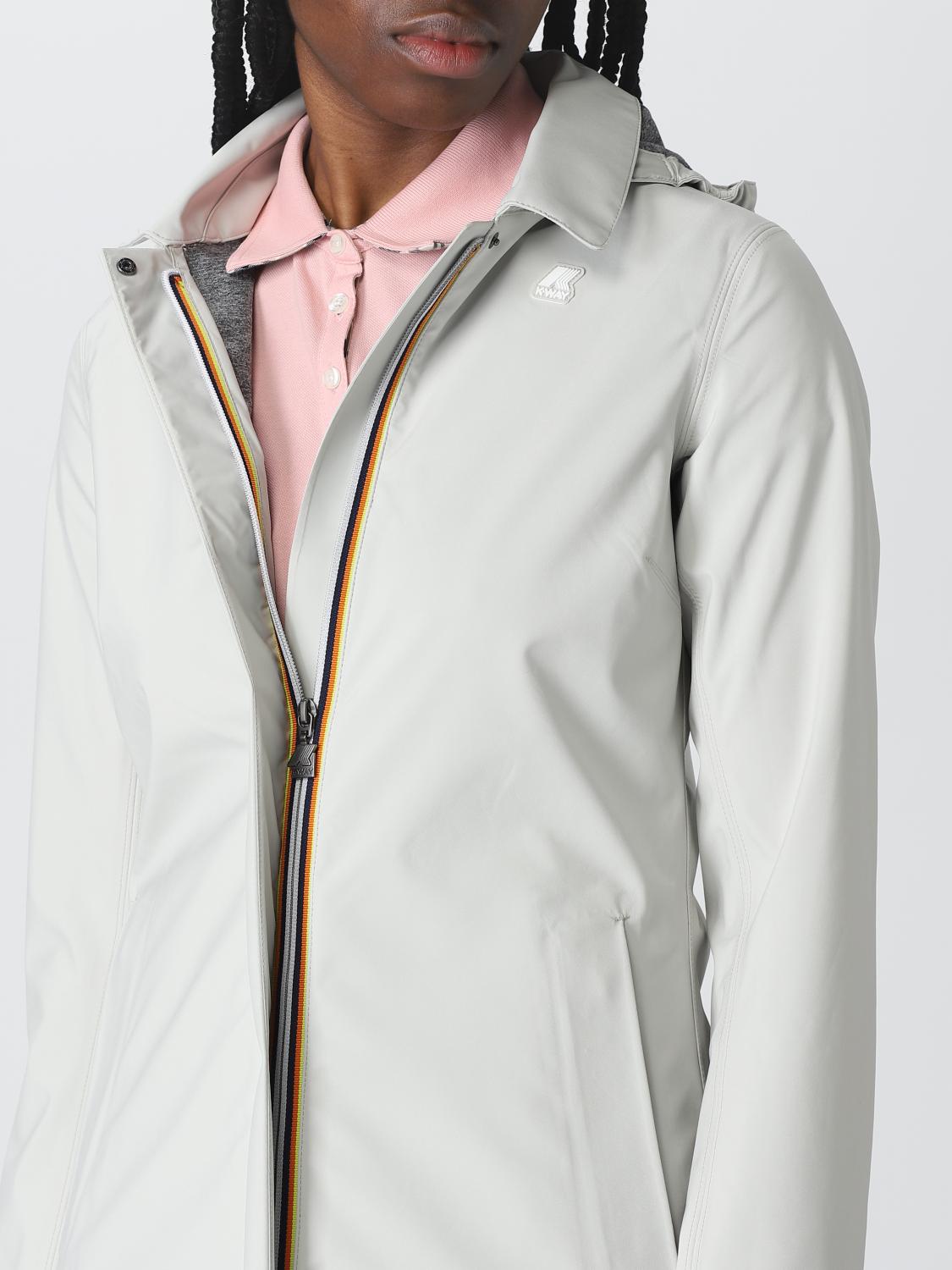 K-WAY CHAQUETA: Chaqueta mujer K-way, Beige - Img 4