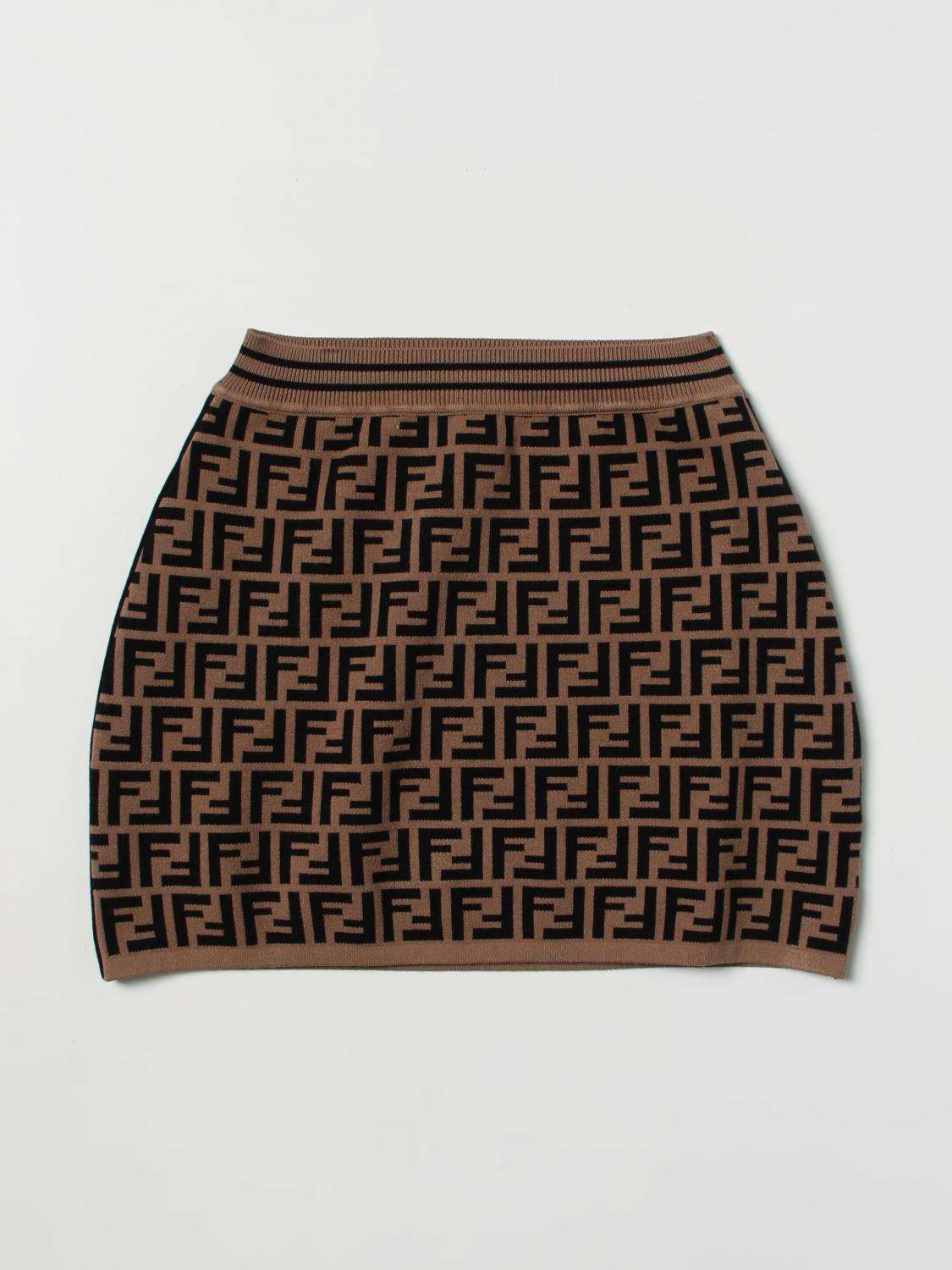 FENDI ROCK: Rock kinder Fendi Kids, Braun - Img 1