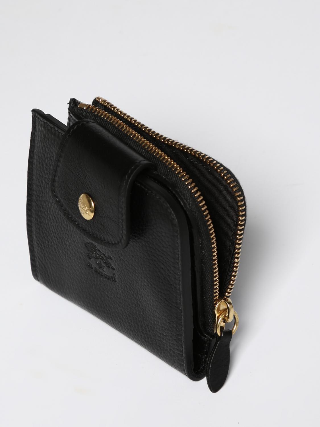 IL BISONTE 財布: 財布 レディース Il Bisonte, ブラック - Img 4