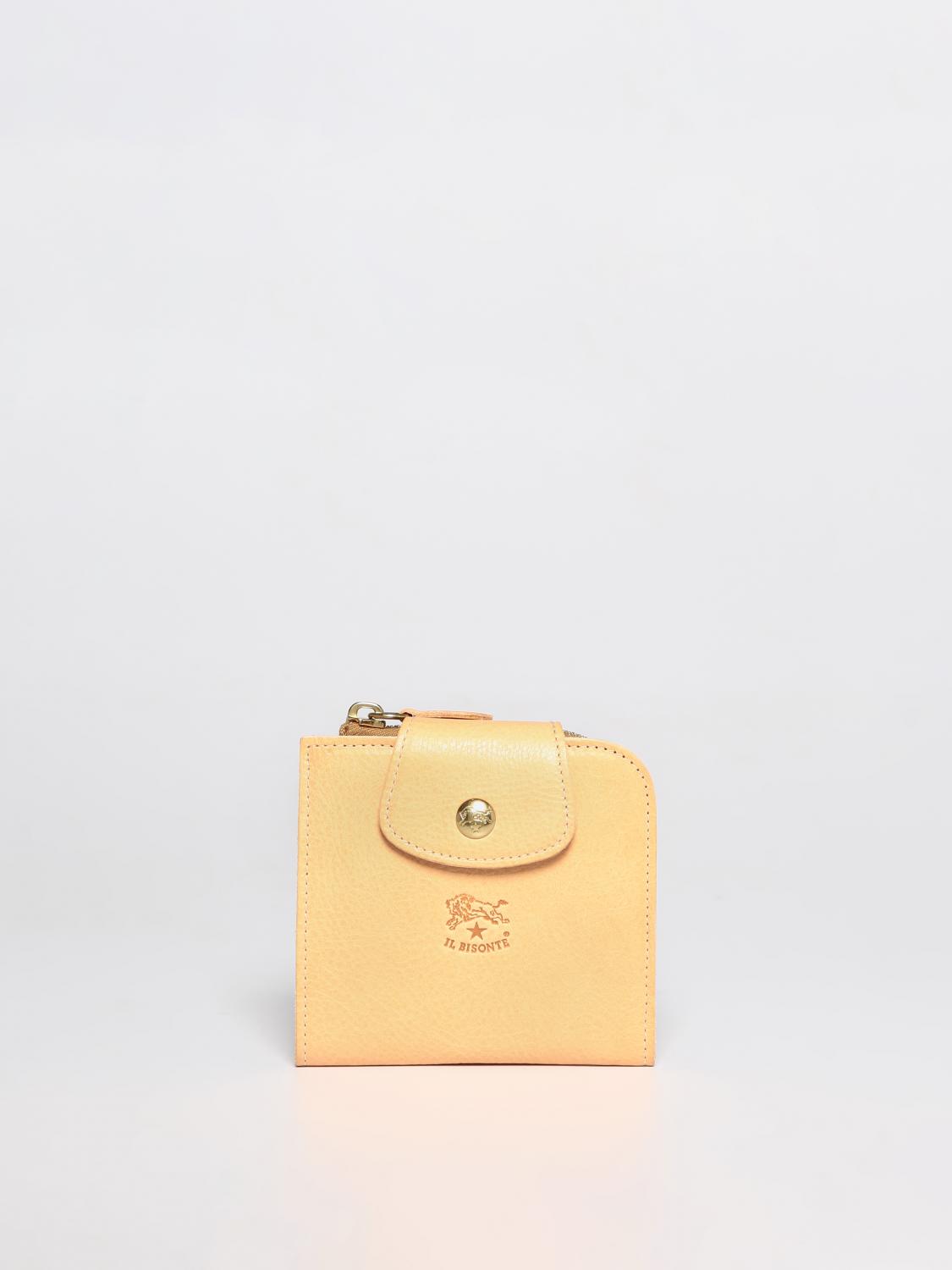 IL BISONTE CARTERA: Cartera mujer Il Bisonte, Beige - Img 1