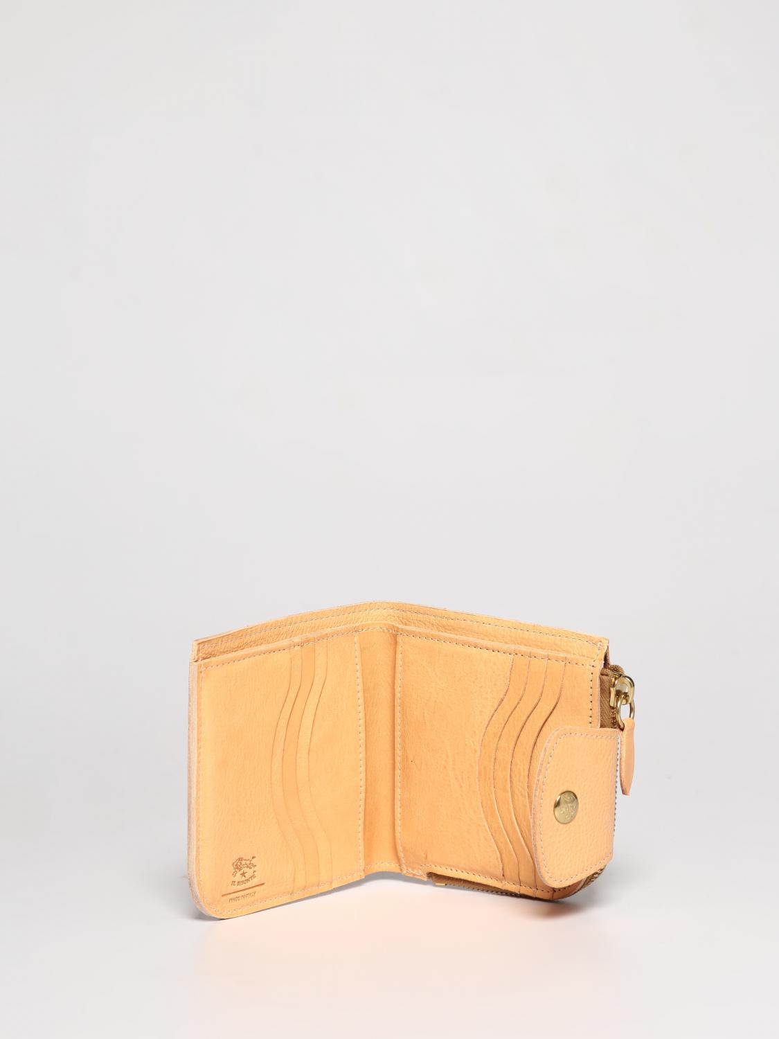 IL BISONTE CARTERA: Cartera mujer Il Bisonte, Beige - Img 2