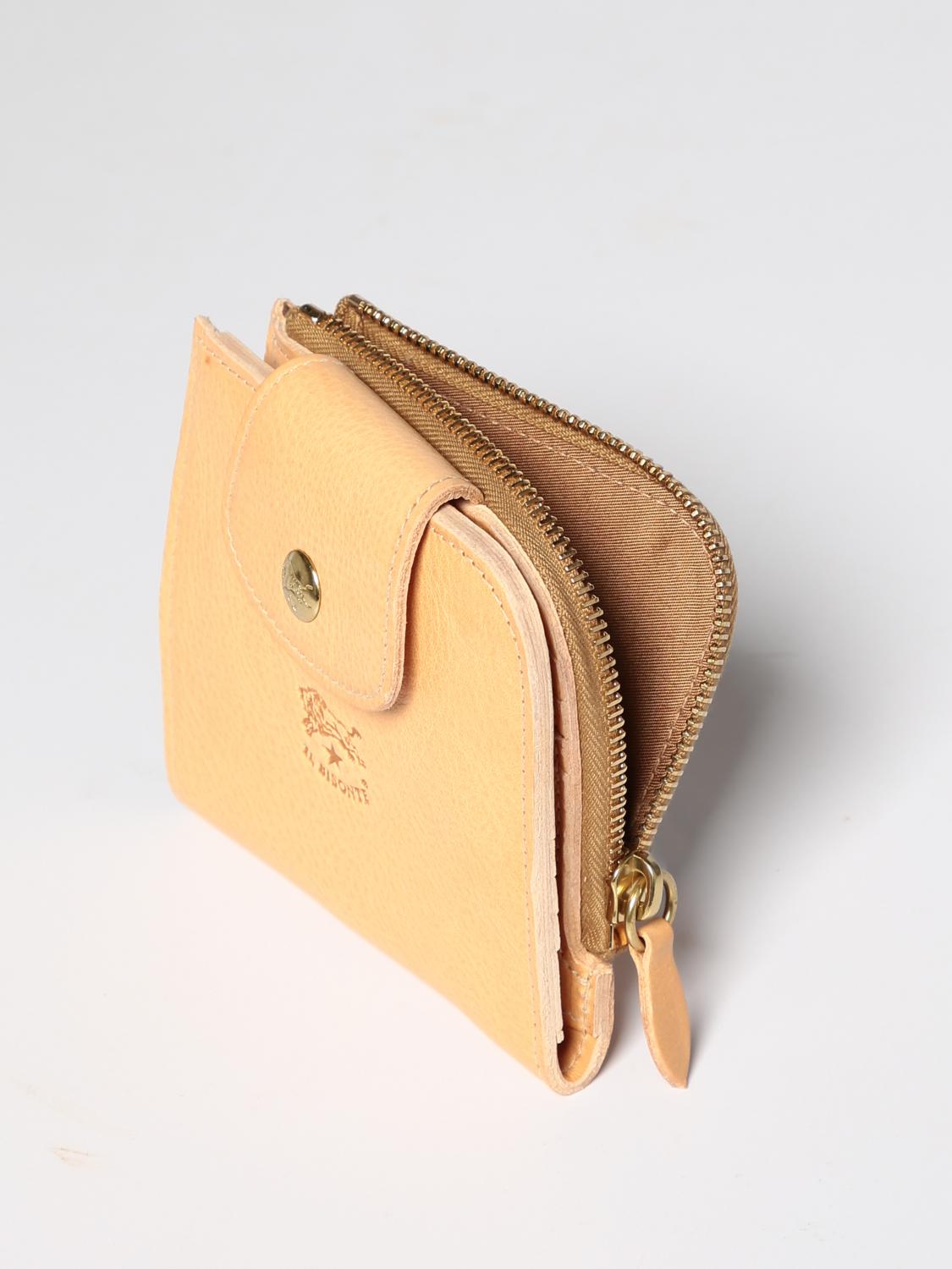 IL BISONTE CARTERA: Cartera mujer Il Bisonte, Beige - Img 4