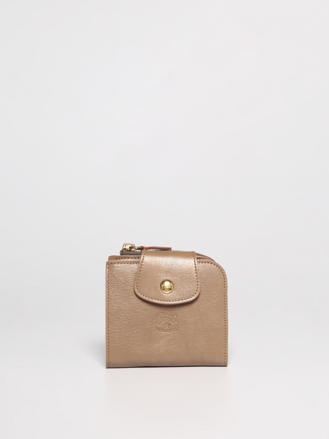 IL BISONTE CARTERA: Cartera mujer Il Bisonte, Tórtola - Img 1