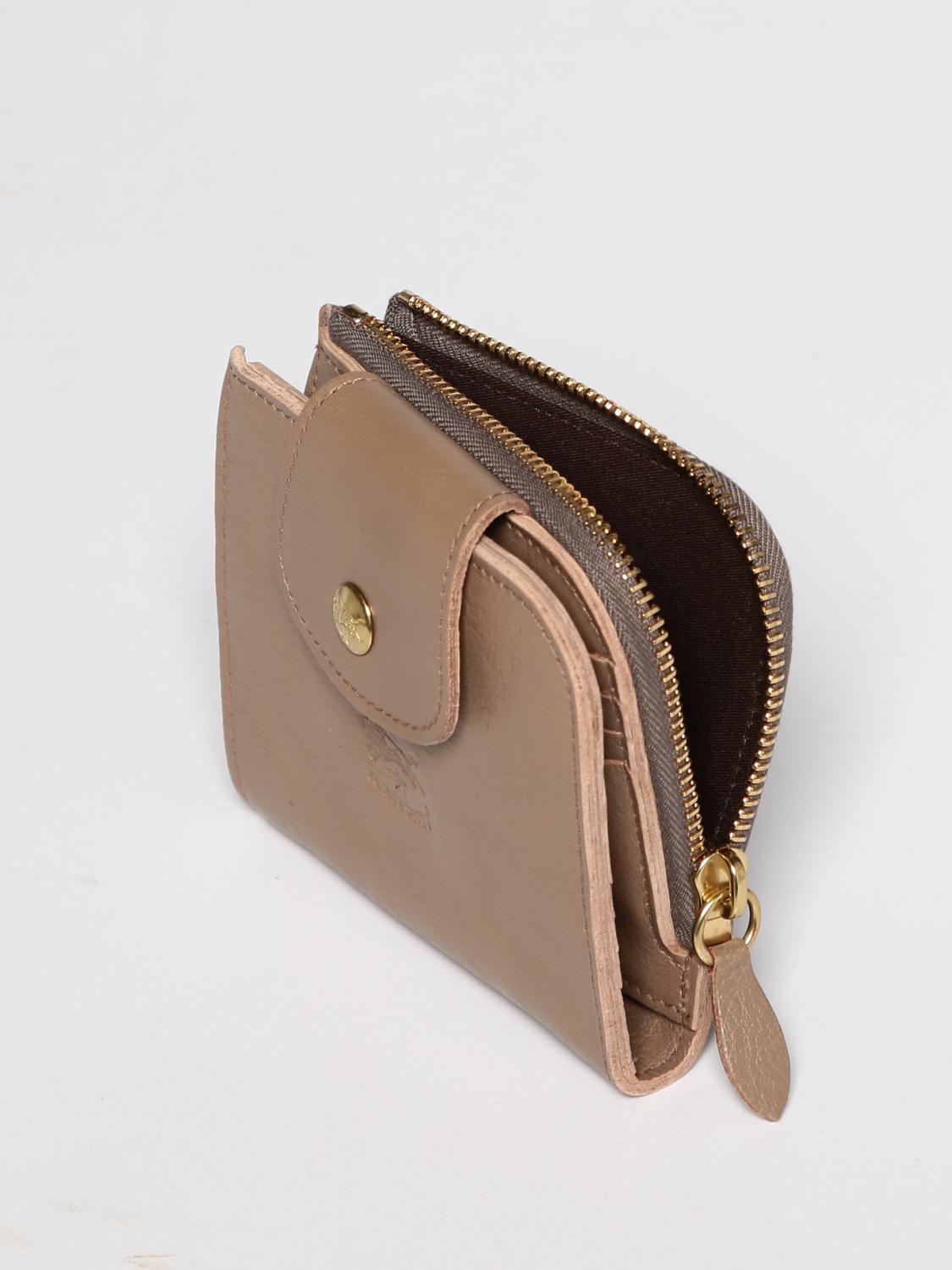 IL BISONTE CARTERA: Cartera mujer Il Bisonte, Tórtola - Img 4