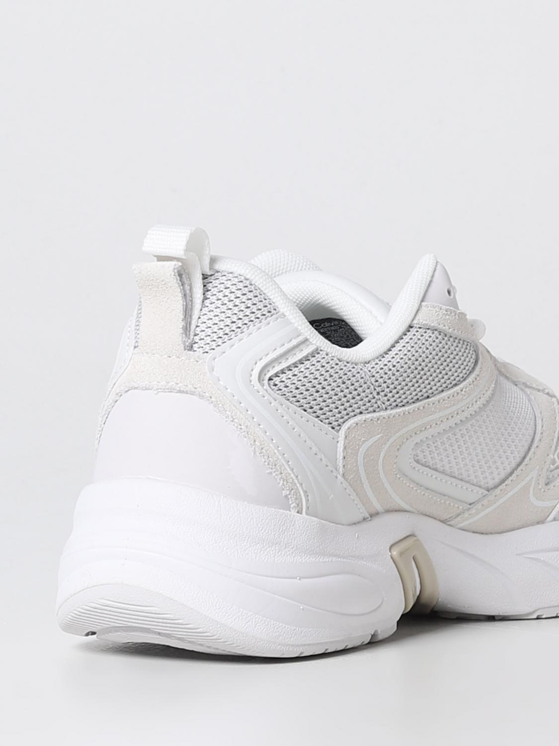 CALVIN KLEIN JEANS: Sneakers woman - White | Calvin Klein