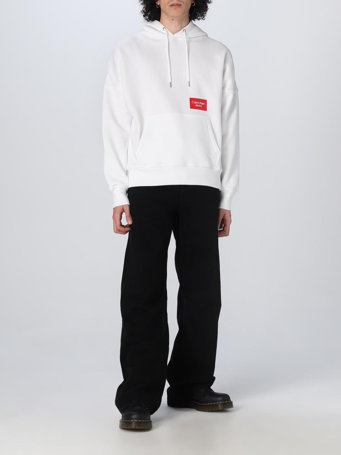 CALVIN KLEIN JEANS SWEATSHIRT: Sweatshirt men Calvin Klein Jeans, White - Img 2