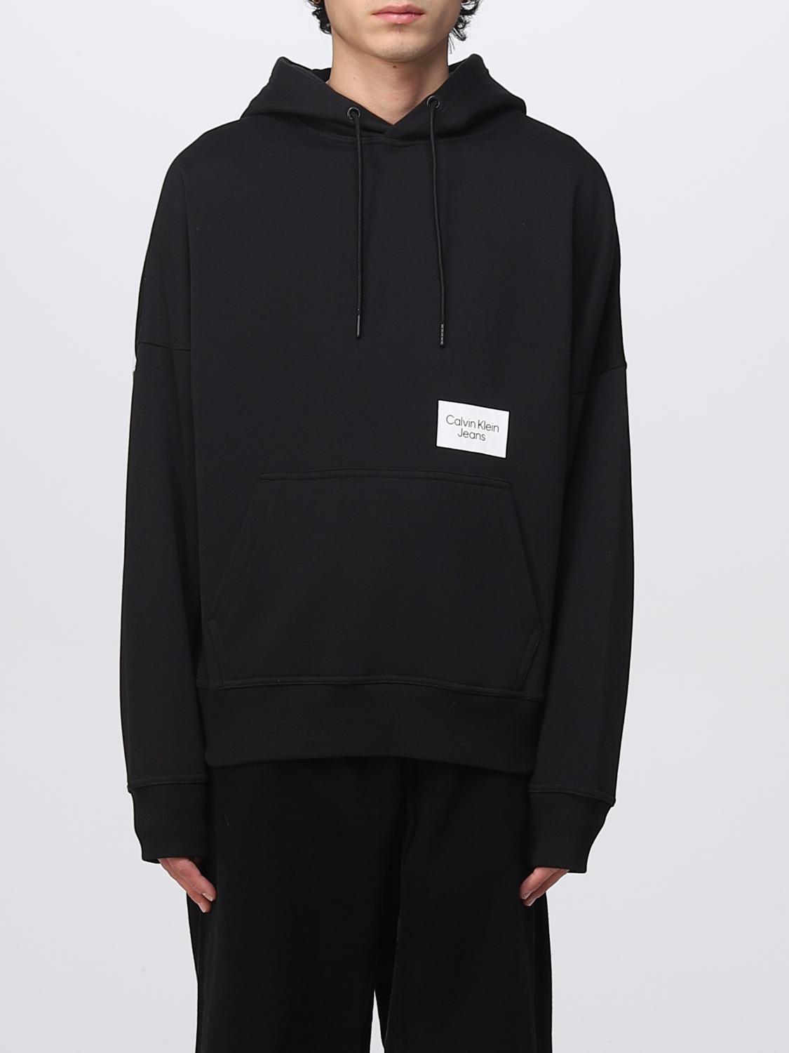 CALVIN KLEIN JEANS SWEATSHIRT: Sweatshirt herren Calvin Klein Jeans, Schwarz - Img 1