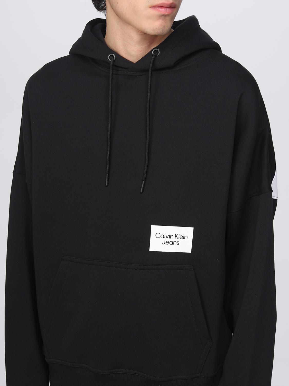 CALVIN KLEIN JEANS SWEATSHIRT: Sweatshirt herren Calvin Klein Jeans, Schwarz - Img 4