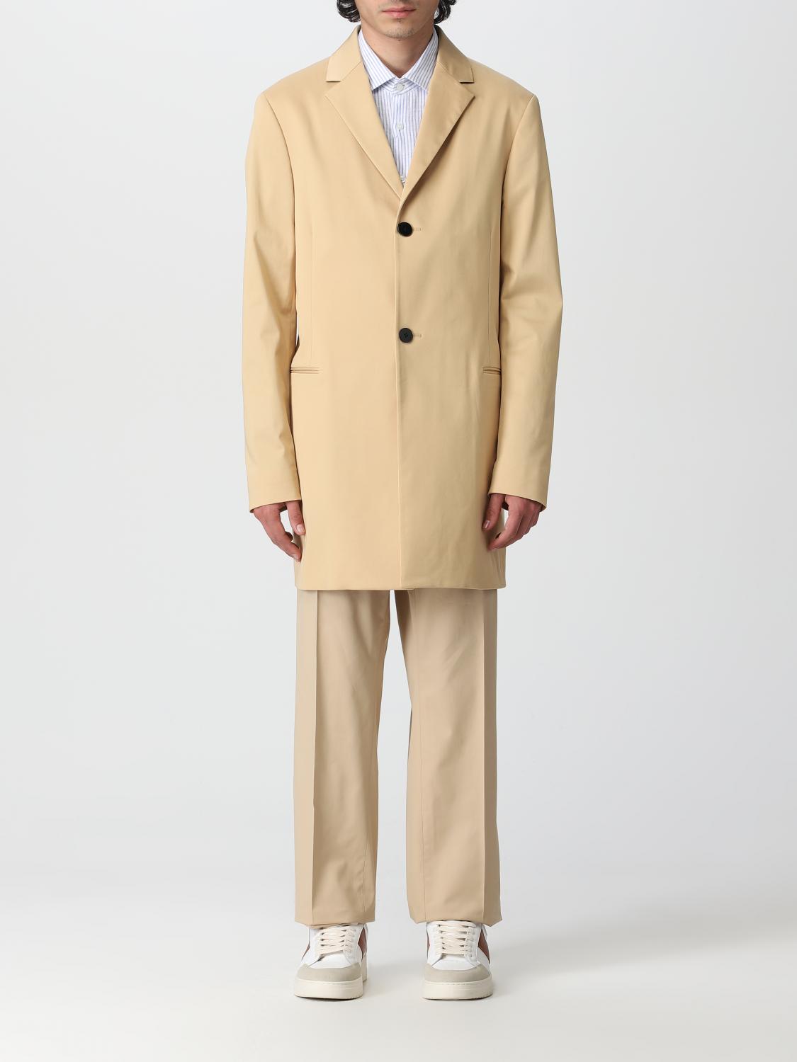 CALVIN KLEIN COAT: Coat men Calvin Klein, Beige - Img 1