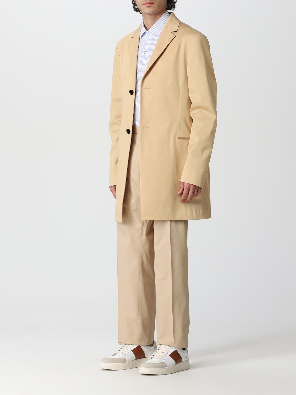 CALVIN KLEIN COAT: Coat men Calvin Klein, Beige - Img 3