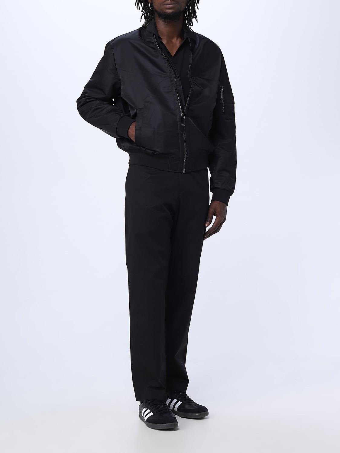 CALVIN KLEIN GIACCA: Giacca Calvin Klein in nylon, Nero - Img 2