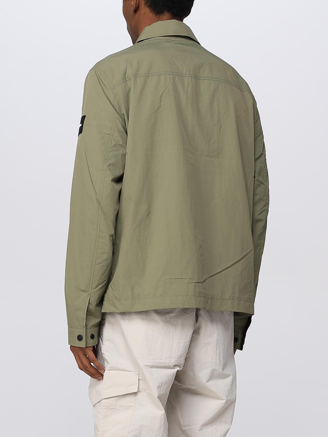 CALVIN KLEIN ジャケット: ジャケット メンズ Calvin Klein, グリーン - Img 3
