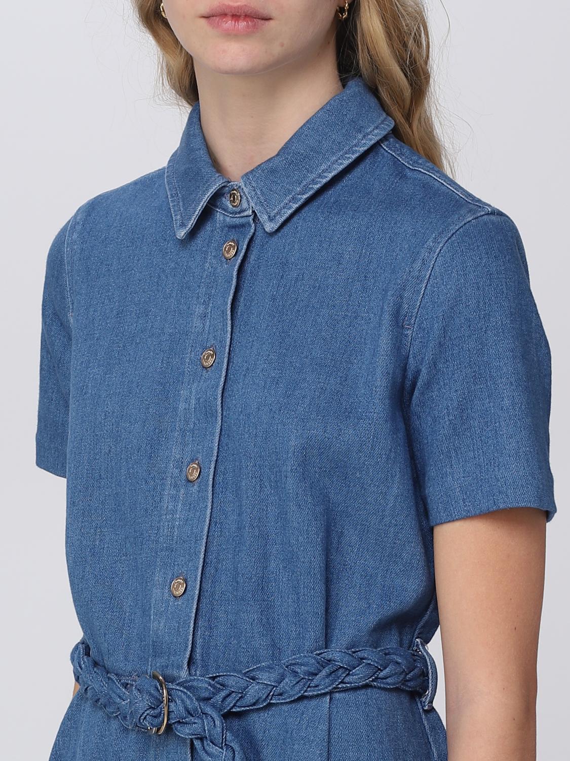 Tommy Hilfiger Dress woman - Denim | WW0WW38188 | GIGLIO.COM