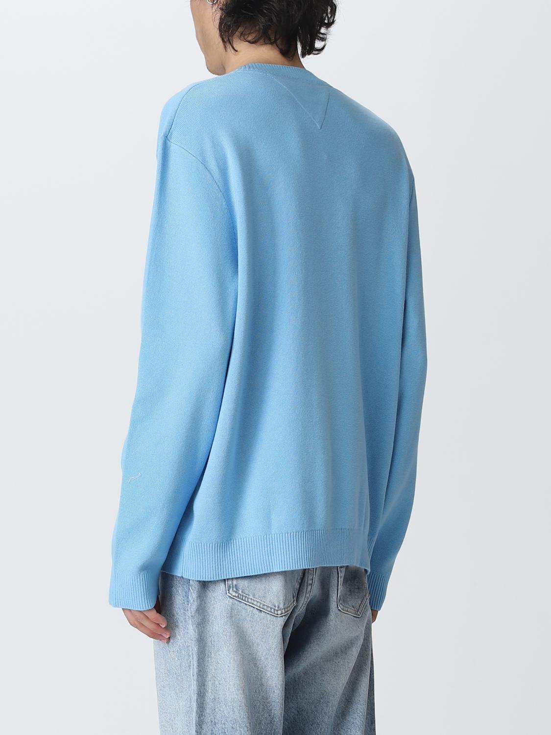 TOMMY JEANS PULLOVER: Pullover herren Tommy Jeans, Hellblau - Img 2